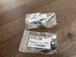 Vintage Air #8 #10 Straight Ez-clip Fittings W / Service Port. Fixed Price $100.00.