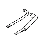 Genuine Oem Hvac Heater Hose Outlet Tube For Bmw 530e Xdrive 530i. Fixed Price $114.48.
