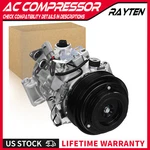 Ac A/c Compressor For 2013-2017 Toyota Rav4 (japan Built Vehicles Only). Fixed Price $217.91.