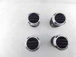 Jeep Jk Wrangler Oem Set Of 4 Silver Heater Dash Vents1qc05dx9ae 2011-17. Fixed Price $99.98.