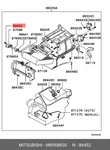 Genuine Oe Bolt Metal Mr568830 For Mitsubishi Mr56-8830. Fixed Price $5.37.