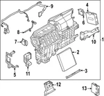 Genuine Nissan Hvac Unit Case Assembly 27110-5mp3c. Fixed Price $754.19.