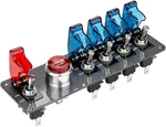 Dc12v Flip-up Ignition Switch Panel,5 In 1 Car Engine 4 Blue Red. Fixed Price $68.60.