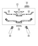 Genuine Mopar Center Distribution Duct 68080789aa. Fixed Price $529.04.
