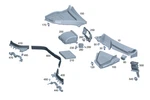 Genuine Mercedes-benz Air Intake Scoop 254-830-04-00. Fixed Price $44.10.