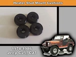 Jeep Cj Heater Firewall Stud Bumper Spacer Cushion Grommets 1978-1987 Cj5 Cj7. Fixed Price $14.95.