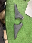1967 1968 Ford Mustang Heater Defrost Duct Plenum's L/r Pair For Cars Without Ac. Fixed Price $50.00.