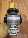 Duravalve Ii Air Stainless Steel Ball Valve Dn20 3/4 Pneumatic Actuated 1000psi. Fixed Price $150.00.