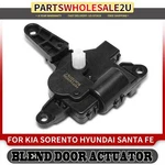 Hvac Blend Door Actuator W/5-blade For Kia Sorento Hyundai Santa Fe Xl. Fixed Price $21.99.