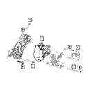 Genuine Mopar A/c Compressor Bracket 68549263ab. Fixed Price $166.14.