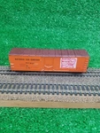 Upgraded Train Miniature Ho 40' Plug Door Reefer National Packing Co Mnx. Fixed Price $13.99.