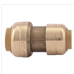 Sharkbite Brass Reducing Coupling: 1/2-in. To 3/8-in. Push-to-connect, U009lfa. Fixed Price $10.20.