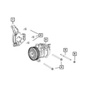 Genuine Mopar A/c Compressor/idler Pulley Bracket 68148383aa. Fixed Price $92.32.