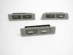 07-12 Mercedes Gl550 X164 2011 Rear Ac Heater Air Vent Grille Set 3 Pcs :a. Fixed Price $42.63.