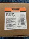Dorman 604-837 Hvac Blend Door Actuator Compatible With Select Audi/seat/volkswa. Fixed Price $49.99.