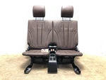 2014-2018 Bmw X5 F15 Rear 3rd Third Row Back Seat Nappa Leather Oem Namy Mocha. Fixed Price $549.99.