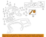 Gm Oem 06-10 Sky Instrument Panel Cluster Switches-ashtray Assy 19214042. Fixed Price $68.89.