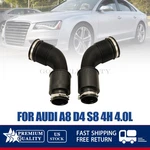 Engine Air Intake Hose Pipes Left + Right Side For Audi A8 D4 S8 4h 4.0l. Fixed Price $135.76.
