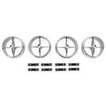 Mustang Air Conditioning Vents / Registers Set Of 4 With Clips 1966. Fixed Price $44.95.