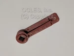 Genuine Bmw E30 Hvac. Brown Plastic Control Rod Arm 9070432927. Fixed Price $7.50.
