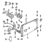 Genuine Ford A/c Service Valve Core F4xy-19d701-a. Fixed Price $28.70.