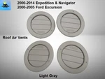 Yc3h19813aaw 00 To 14 Expedition Excursion Overhead Set 4 Roof Ac Air Vents Oem. Fixed Price $84.60.