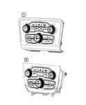 Genuine Mopar Vehicle Feature Controls Center Stack 68435727aa. Fixed Price $334.43.