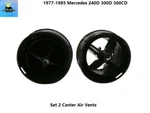 1238300754s 77-85 Mercedes 300d 240d 300cd Set 2 Center Dash Air Vents. Fixed Price $69.00.