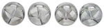 Chrome Air Conditioner Vents 1966 Ford Galaxie Falcon Fairlane Mustang. Fixed Price $24.95.