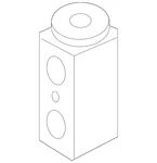Genuine Bmw Expansion Valve 64-11-6-845-413. Fixed Price $203.29.