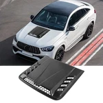 Carbon Air Flow Intake Hood Bonnet Scoop Vent Cover For Mercedes-benz Gle53 Amg. Fixed Price $50.50.