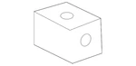 Genuine Ford A/c Refrigerant Line Clip F8dz-19e746-ba. Fixed Price $5.40.