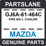 Gj6a-61-464c Mazda Oem Genuine Pipe No.1, Cooler. Fixed Price $72.57.