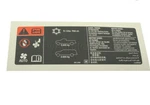 1 Single* Genuine Oem Gm Air Conditioning Refrigerant Warning Label 23256364. Fixed Price $19.51.