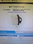 New Hvac Blower Motor With Wheel Fits 98-03 Kia Sephia And Spectra. Fixed Price $90.00.