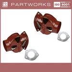 Heater Flap Boxes For Porsche 911 F/g To -'86 Red L+r Set. Fixed Price $255.15.