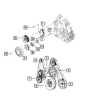 Genuine Mopar A/c Compressor Pulley Hub Kit 68078146ab. Fixed Price $350.40.