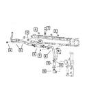 Genuine Mopar Elbow Hose Coupling 5086824aa. Fixed Price $523.25.