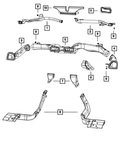 Genuine Mopar A/c And Heater Duct Passenger Side 5191352ab. Fixed Price $25.44.