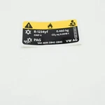 New Volkswagen Arteon 3h7 Refrigerant Ac Nameplate Label 5qf010008a. Fixed Price $22.43.