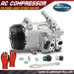 Ac Compressor With Clutch For Subaru Legacy Outback 2013-2019 H4 2.5l 73111aj03a. Fixed Price $197.99.