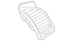 Genuine Audi Dashboard Air Vent 4l0-820-901-r-h77. Fixed Price $242.49.