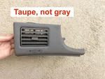 2004-2010 Toyota Sienna Driver Side Left Lh Dash Air Vent Oem Taupe Tan Brown. Fixed Price $39.90.