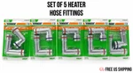 Dorman 47065hp Heater Hose Fittings 2-pack Fits Buick Chevrolet Pontiac Set Of 5. Fixed Price $37.50.
