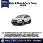 Genuine Bolts & Rings Pump Foam 41pcs For Hyundai Grand Santa Fe. Fixed Price $99.00.