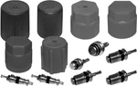 Ac A/c System Cap & Valve Cores Santech Rapid Seal Kit Air Conditioning Service. Fixed Price $13.69.