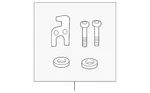 Genuine Bmw Expansion Valve Hardware Kit 64-11-9-869-537. Fixed Price $269.79.