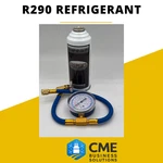 Envirosafe R290, R-290 Refrigerant, 1 Can With Brass Charging Gauge. Fixed Price $41.99.