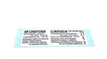 Genuine Subaru Ac Label 73772fj010. Fixed Price $8.68.