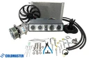 A/c Kit Universal Underdash Evaporator - 404 Premium Chrome Black H/c Qf Pk8. Fixed Price $804.17.